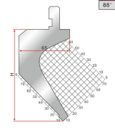 Пуансон LS10.147 88° AMADA