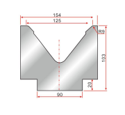 Матрица YS20.11/125 AMADA
