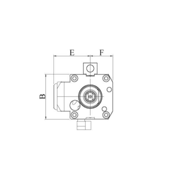 DA30548220B VDI30 Угловой приводной блок, Evermore