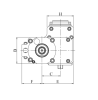 BR30548225.4C/3 VDI30 Радиальный приводной блок с дисковыми фрезами, Evermore