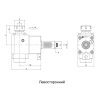 CWNFR30548025100 VDI30 Радиальный сверлильно-фрезерный приводной блок, Evermore