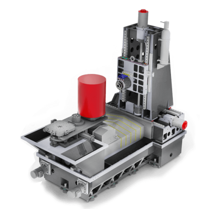 Горизонтальный обрабатывающий центр HMC-630A(B)